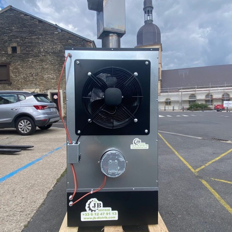 Chauffage à l&rsquo;huile de vidange pour garage automobile