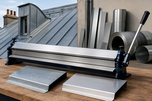 Plieuse de couvreur zingueur: quel modèle pour le zinc et l&rsquo;aluminium