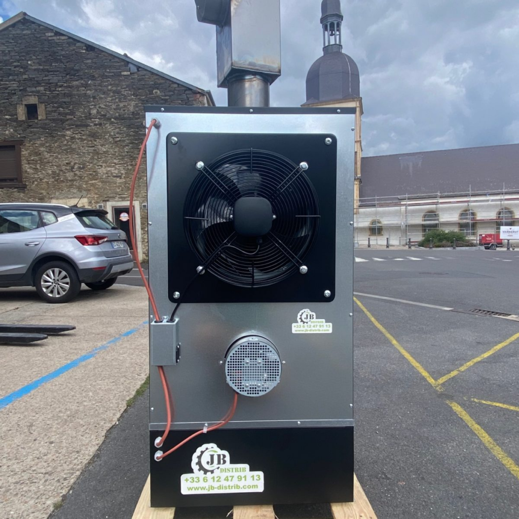 Chaudière à huile de vidange pour garage automobile JB Distrib